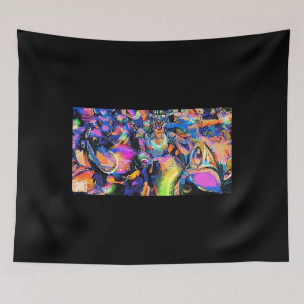 Item preview, Vibrant Animal Fusion Art designed and sold by elijbclaude.