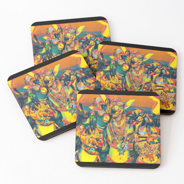 Item preview, Vibrant Animal Characters in Colorful Celebration designed and sold by elijbclaude.