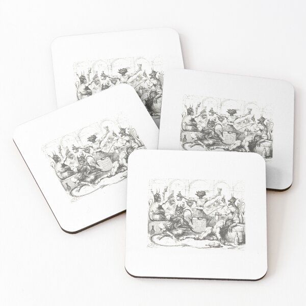 Item preview, Vintage Ingoldsby Legends Gothic Folklore Woodcut Plate 10 designed and sold by Antique Science Press.