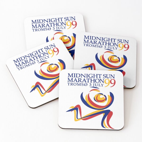 Item preview, Chase the Midnight Sun — Tromsø ’99 Retro Marathon designed and sold by bisha.