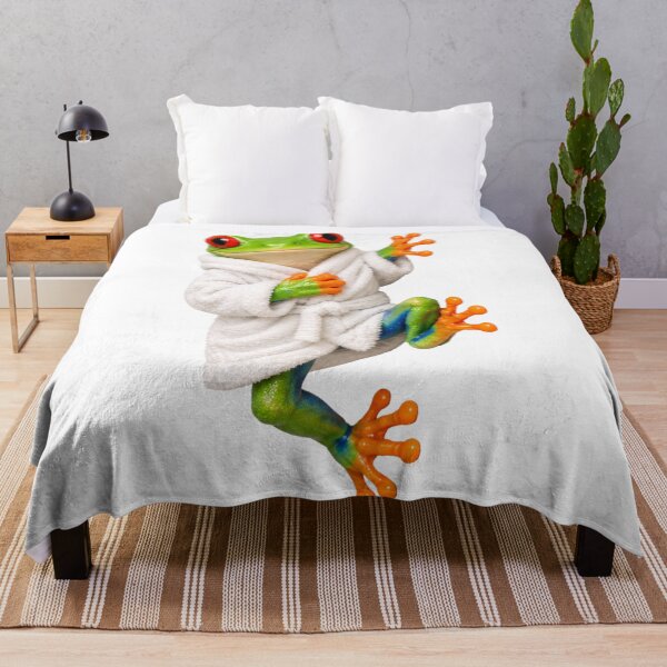 Item preview, Bathrobe Red-Eyed Tree Frog designed and sold by Sillytoe.