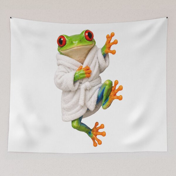 Item preview, Bathrobe Red-Eyed Tree Frog designed and sold by Sillytoe.