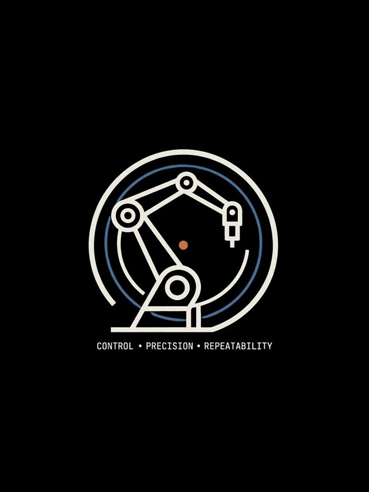 Thumbnail 4 of 4, iPhone Case, Robotics Engineer Control Precision Repeatability Design designed and sold by Mora2023.