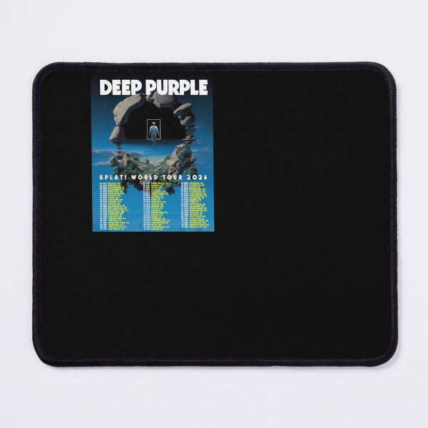 Item preview, Deep Purple World Tour 2026 Poster designed and sold by Cut-out-idols.