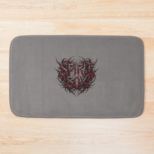 Item preview, Crimson Spiky Metal Logo Graphic-56 designed and sold by SaschaZhou.