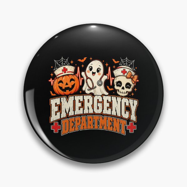 Item preview, Halloween Emergency Department Nurse designed and sold by ROUX-ART.