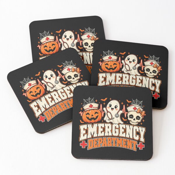 Item preview, Halloween Emergency Department Nurse designed and sold by ROUX-ART.