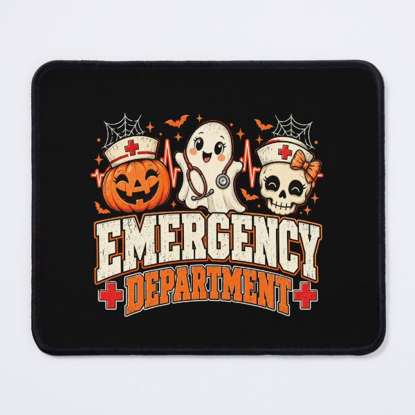 Item preview, Halloween Emergency Department Nurse designed and sold by ROUX-ART.