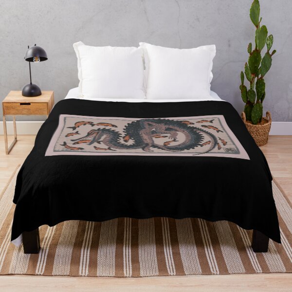 Item preview, Serpent and Fish Illustration designed and sold by elijbclaude.