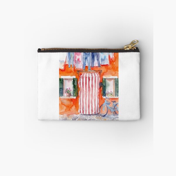 Item preview, Burano Facade with Laundry Line designed and sold by caracatita75.
