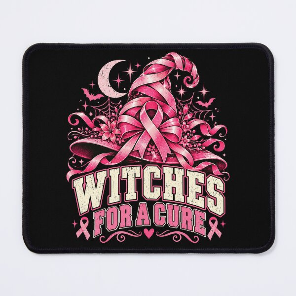 Item preview, Breast Cancer Awareness Witches for a Cure designed and sold by ROUX-ART.