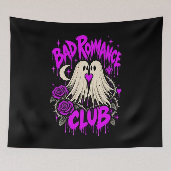 Item preview, Bad Romance Club – Gothic Ghost Love Design designed and sold by MetaModel Editions.