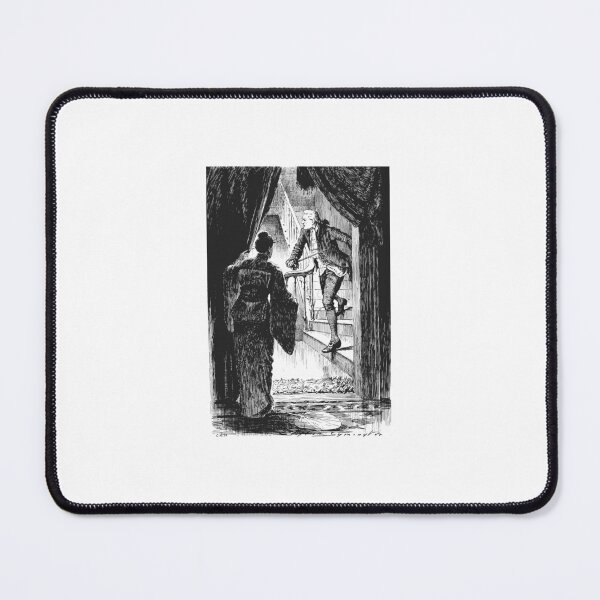 Item preview, Vintage The Shadow on the Blind Ghost Story Art Plate 6 designed and sold by Antique Science Press.