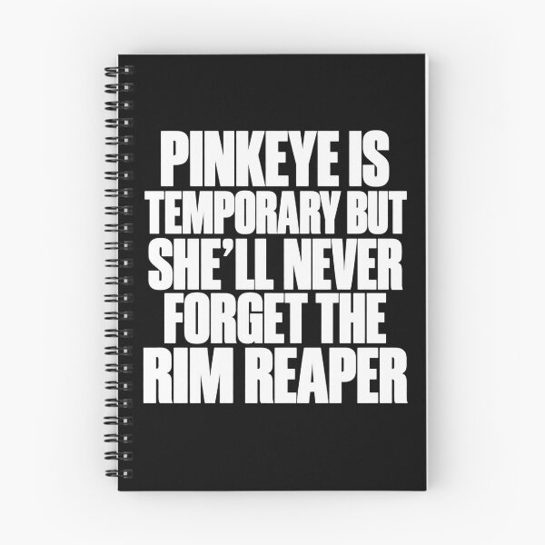 Item preview, Pinkeye Is Temporary But She'll Never Forget the Rim Reaper Funny Golf Humor T-Shirt designed and sold by Trendably.