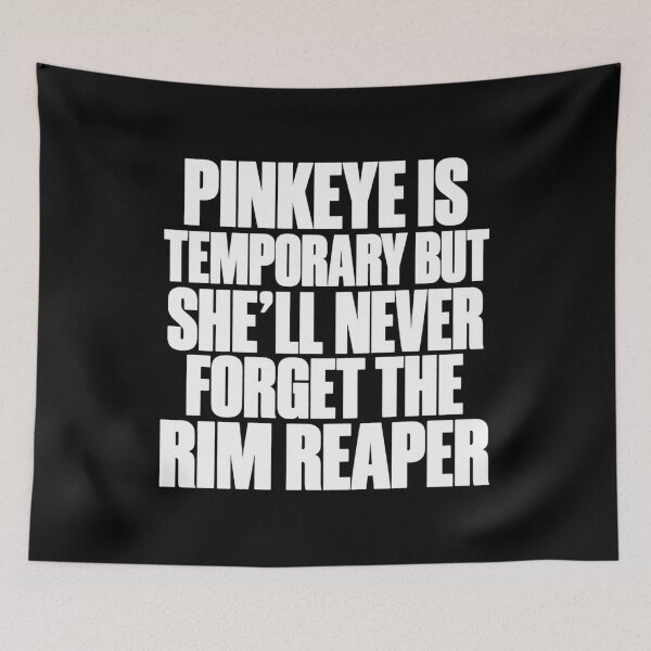 Item preview, Pinkeye Is Temporary But She'll Never Forget the Rim Reaper Funny Golf Humor T-Shirt designed and sold by Trendably.