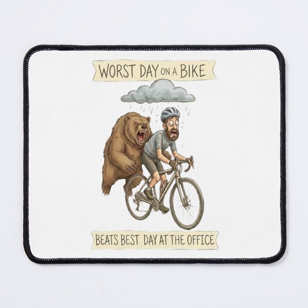 Item preview, Worst Day On A Bike Beats Best Day At The Office designed and sold by Stefanrajzer.