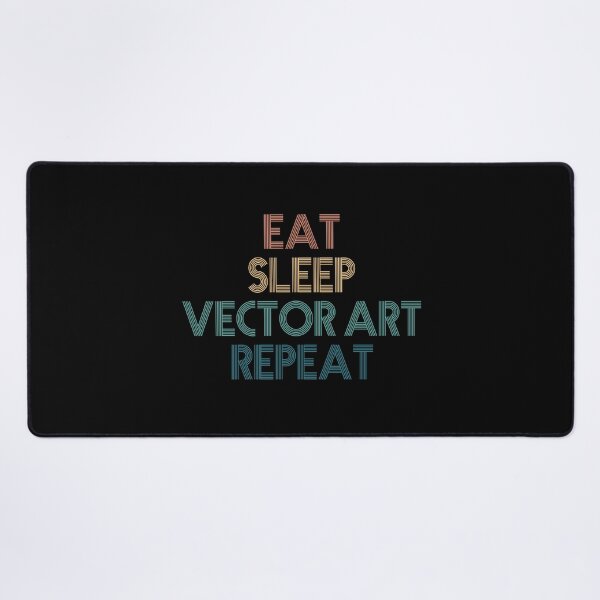 Item preview, Eat Sleep Vector Art Repeat - Gift For Vector Art Fans designed and sold by kindxinn.