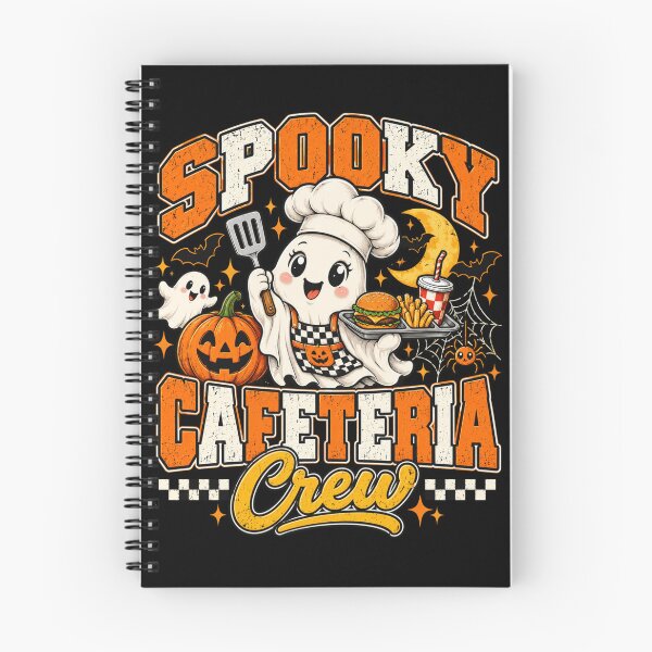 Item preview, Spooky Cafeteria Crew Halloween designed and sold by ROUX-ART.