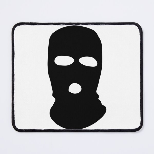 Item preview, Black Balaclava Silhouette designed and sold by jules-goble.