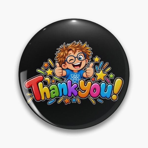 Item preview, Thank You! Child Genius – Funny Kids Genius Cartoon designed and sold by Genius Geek.