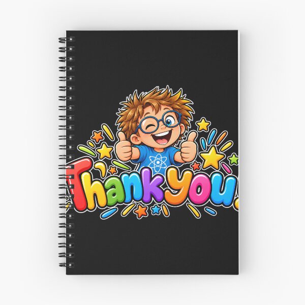 Item preview, Thank You! Child Genius – Funny Kids Genius Cartoon designed and sold by Genius Geek.