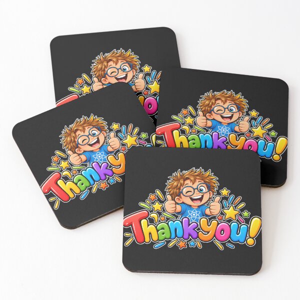 Item preview, Thank You! Child Genius – Funny Kids Genius Cartoon designed and sold by Genius Geek.