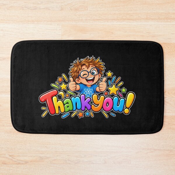 Item preview, Thank You! Child Genius – Funny Kids Genius Cartoon designed and sold by Genius Geek.