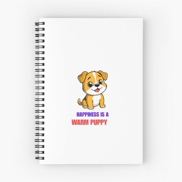 Item preview, Happiness is a Warm Puppy - Cute Dog Lover Design designed and sold by walbayzon.