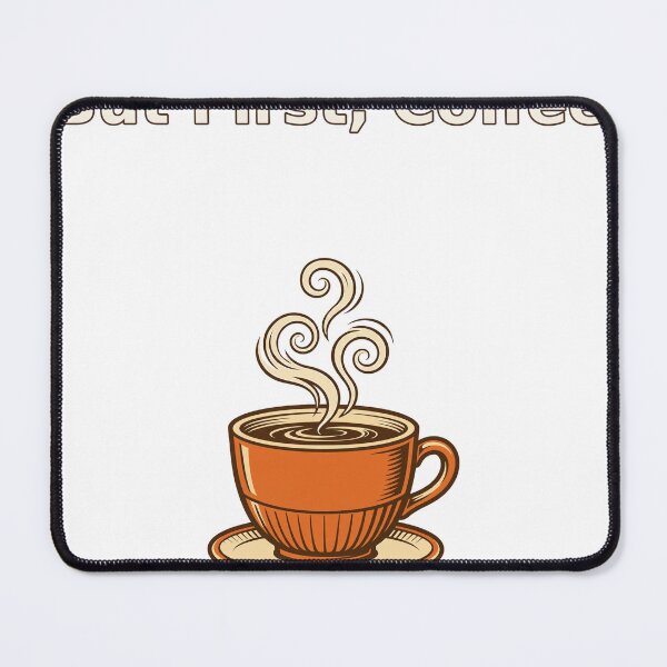 Item preview, but-first-coffee-funny-retro designed and sold by kyoubi100.