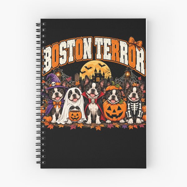 Item preview, Halloween Boston Terriers Costume Dogs designed and sold by ROUX-ART.