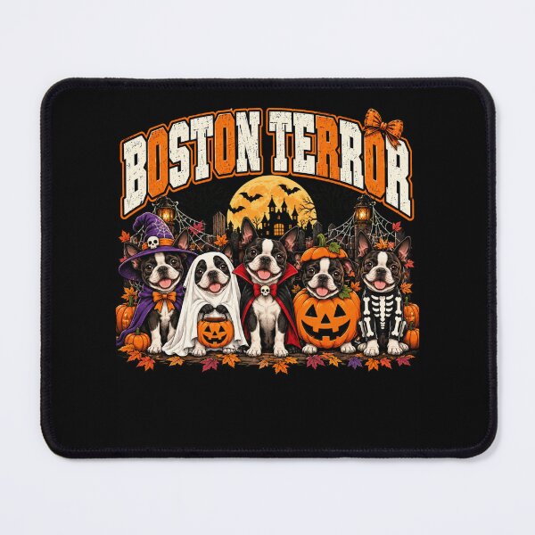Item preview, Halloween Boston Terriers Costume Dogs designed and sold by ROUX-ART.