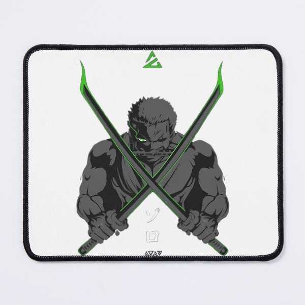 Item preview, Cross Sword Silhouette Green Glowing Muscle Warrior designed and sold by jules-goble.