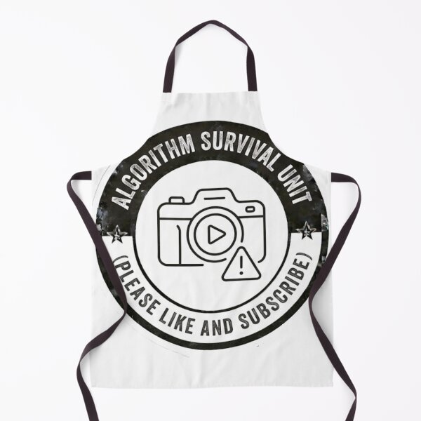Item preview, Algorithm Survival Unit - Please Like And Subscribe Funny Content Creator Sticker designed and sold by IbericoStudio.