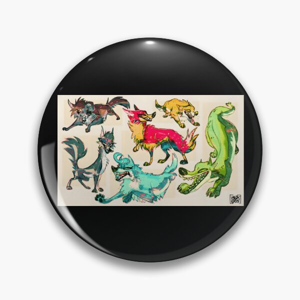 Item preview, Vibrant Canine Expressions Art designed and sold by elijbclaude.