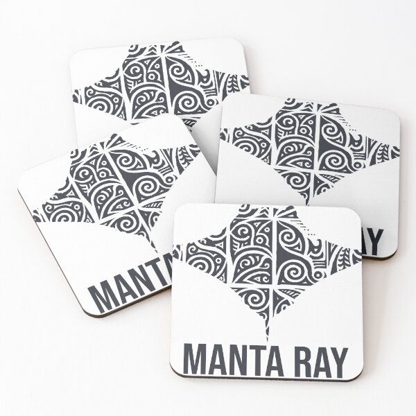 Item preview, Tribal Manta Ray - Polynesian Ocean Art designed and sold by PotentialDevelopment.