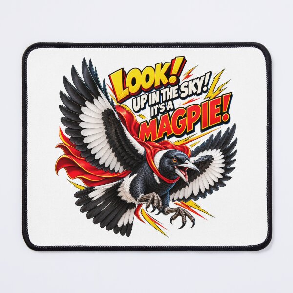 Item preview, LOOK! UP IN THE SKY! IT'S A MAGPIE! designed and sold by chiakh.
