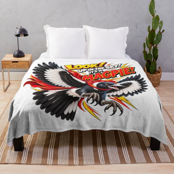 Item preview, LOOK! UP IN THE SKY! IT'S A MAGPIE! designed and sold by chiakh.