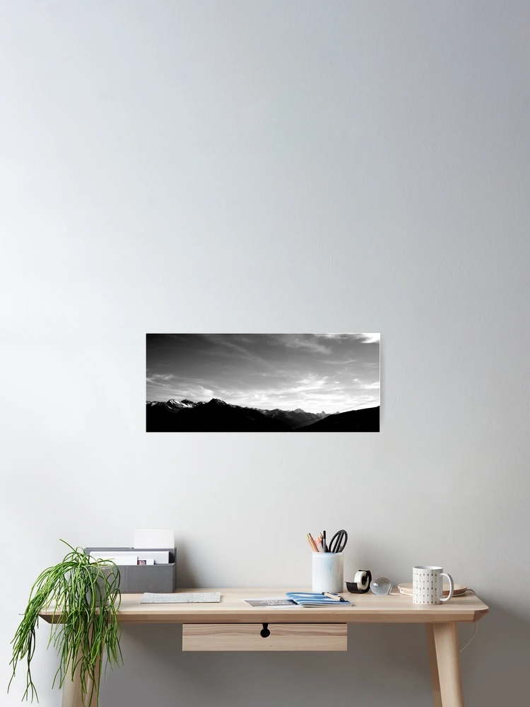 Thumbnail 2 of 3, Poster, The Alps designed and sold by RationalMatthew.