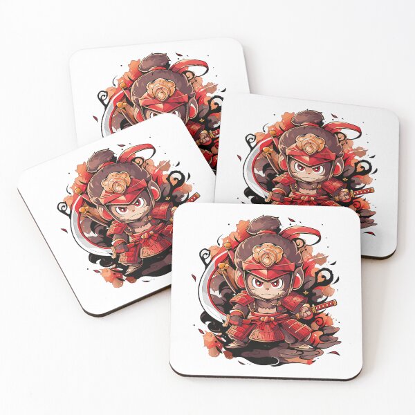 Item preview, Kawaii Samurai Monkey designed and sold by jules-goble.