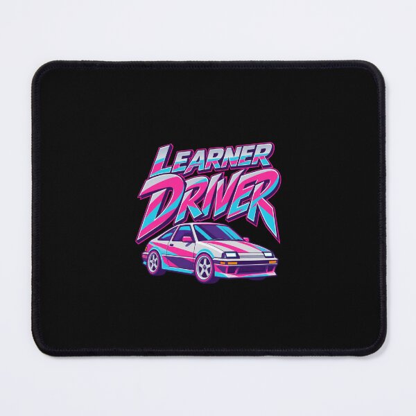 Item preview, Learner Driver Retro Car designed and sold by PunchDrop.