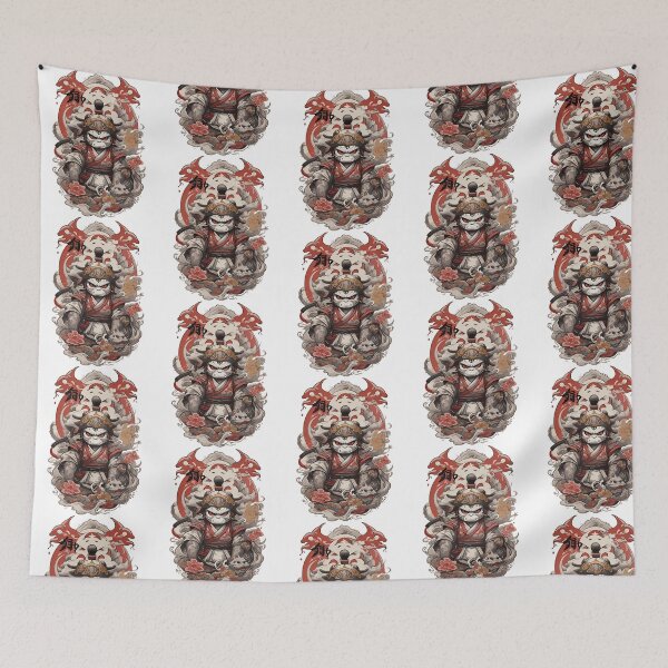 Item preview, Japanese Samurai Monkey designed and sold by jules-goble.