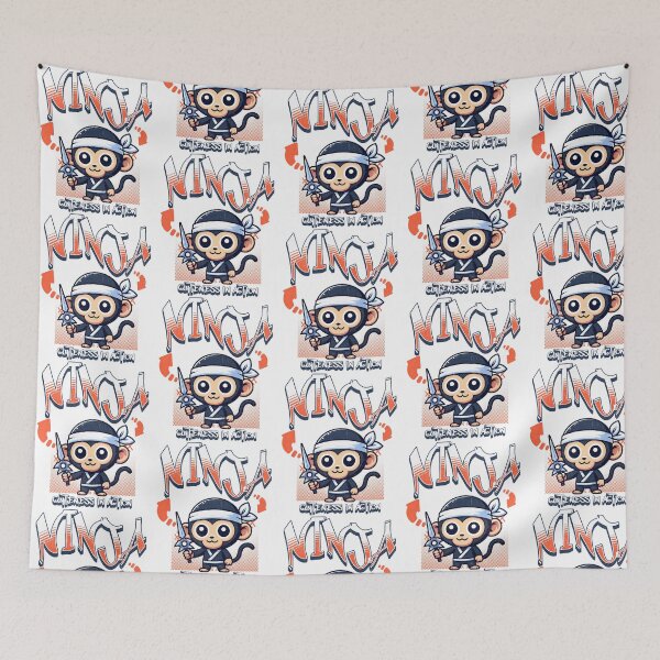 Item preview, Kunai Monkey designed and sold by jules-goble.