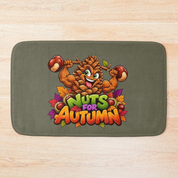Item preview, Nuts for Autumn – Funny Muscular Pinecone designed and sold by Aimetoi.