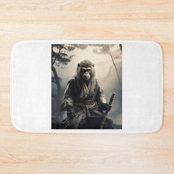 Item preview, Japanese Macaque Samurai designed and sold by jules-goble.