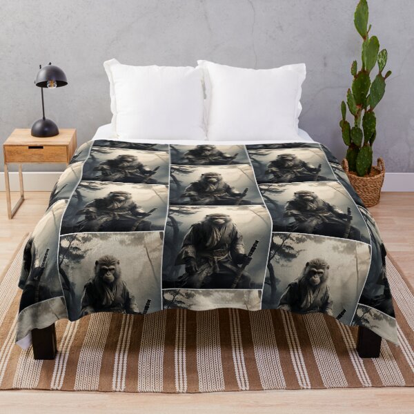 Item preview, Japanese Macaque Samurai designed and sold by jules-goble.