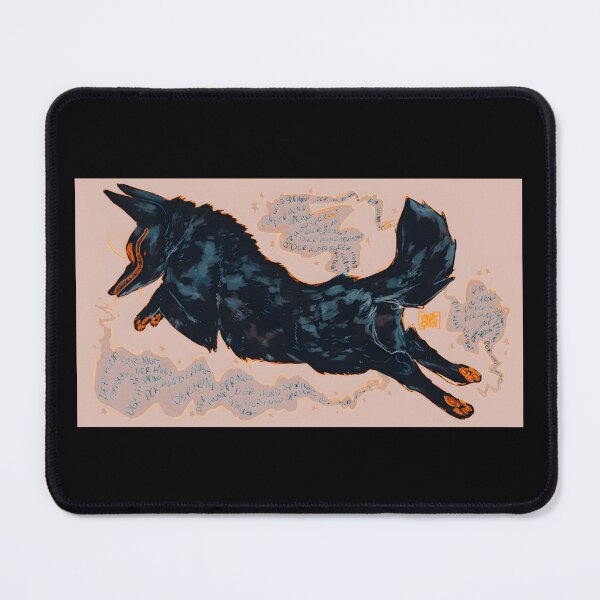 Item preview, Whimsical Dog Leaping in Stars designed and sold by elijbclaude.