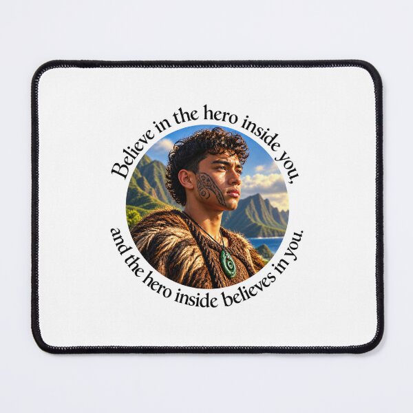 Item preview, Polynesian Empowerment Proverb - Believe in the hero inside you | Pacific Art designed and sold by ShakaLife.org.