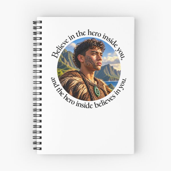 Item preview, Polynesian Empowerment Proverb - Believe in the hero inside you | Pacific Art designed and sold by ShakaLife.org.