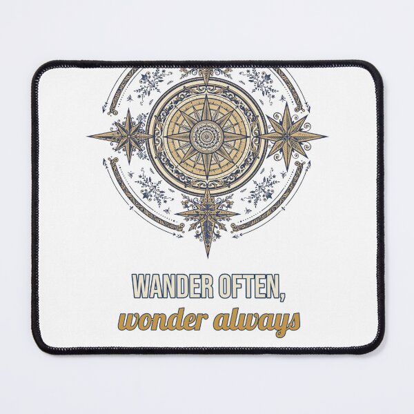 Item preview, wander-often-wonder-always-wanderlust designed and sold by kyoubi100.
