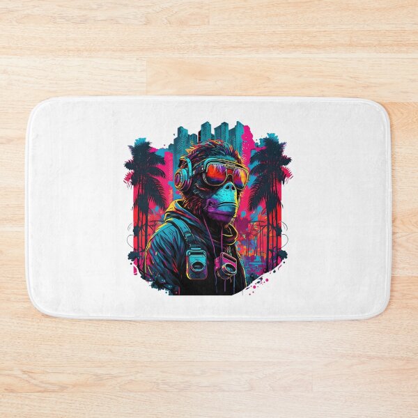 Item preview, Colorful Ninja Monkey Adventure designed and sold by jules-goble.